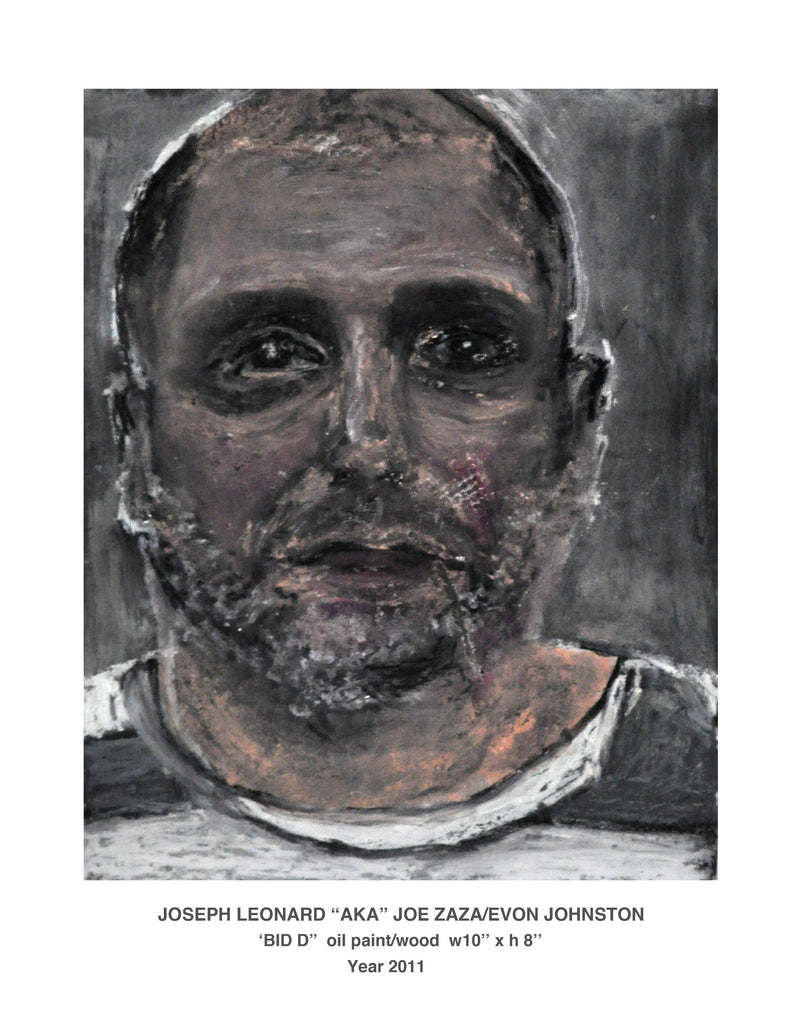 "BIG D " oil paint/wood  w10''x h8'' Year 2011