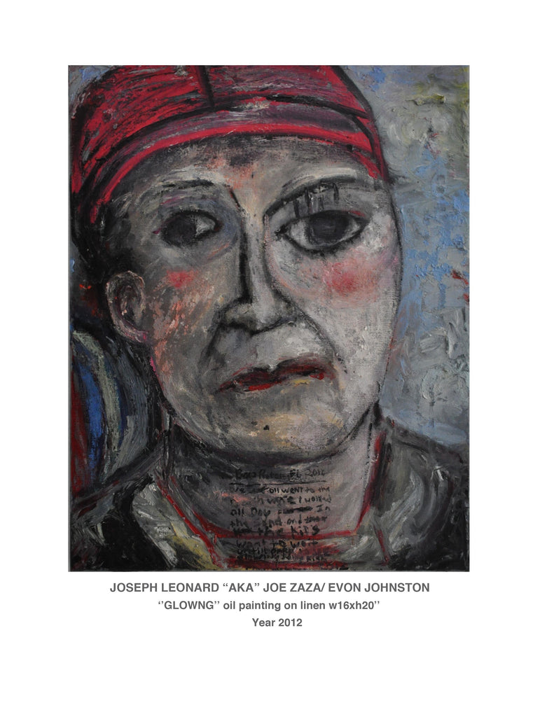 "GLOWING" oil painting on linen  w16''x h20'' Year 2012