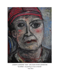 "GLOWING" oil painting on linen  w16''x h20'' Year 2012