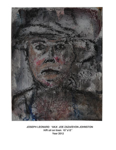 "H-R" oil painting on linen  10'x12'   Year 2012