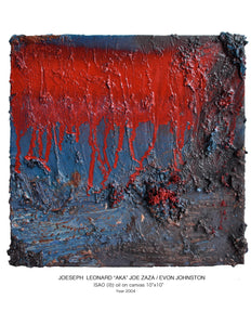 "ISAO" oil on canvas W10xH10 :Year 2004