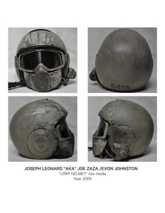 "LRRP" moto bike hemet mix media  Year2015
