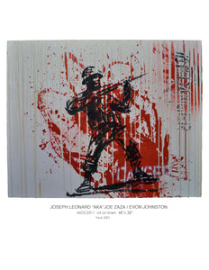 "MOS 0331" oil on linen    h48'' x w38'' Year 2001