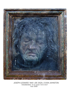 "VAGABUNDO" oil on panel 14.5x16.5  :Year 2008